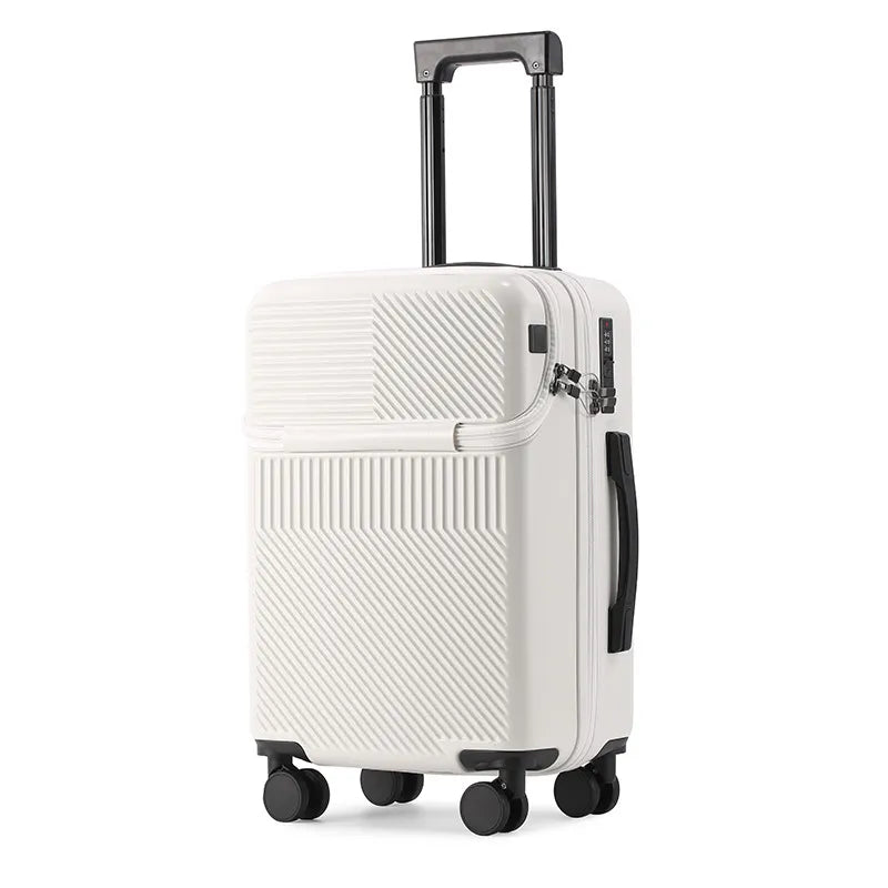 US Multi-functional Front Fastening Luggage Large Capacity