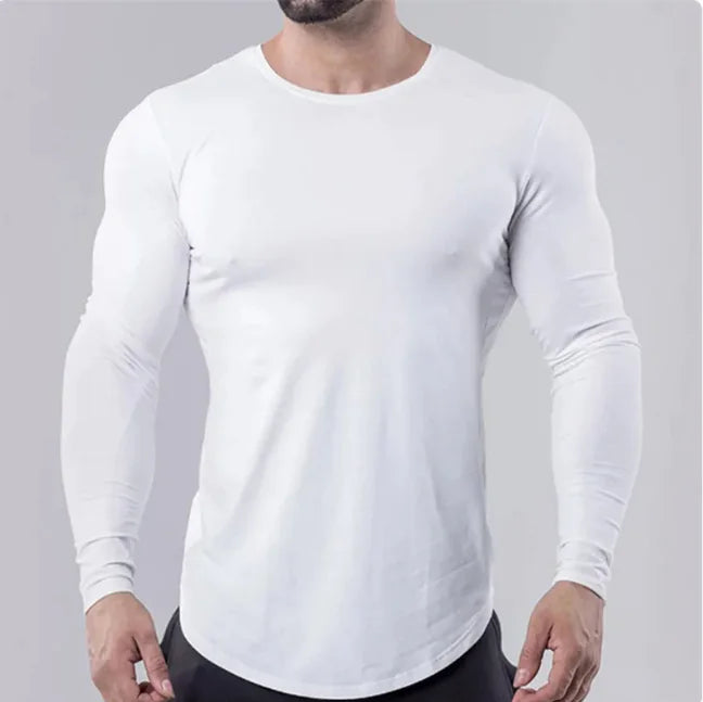 Men's Athletic Long Sleeve Compression Tee